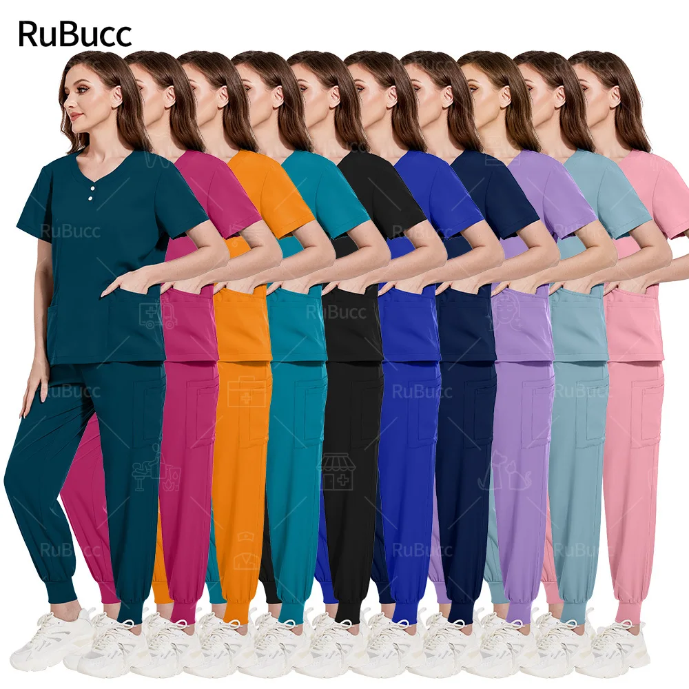 

Wholesale Operating Room Medical Uniforms Hospital Working Scrubs Set Medical Supplies Nurse Dental Clinic Surgery Suit Workwear