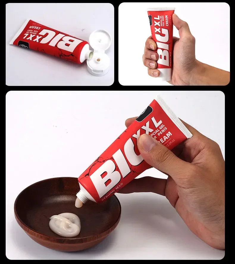 Big Dick Gel for Men, Crème d'agrandissement du pénis, Base de Famille, Amélioration du sexe, Extension de la pompe