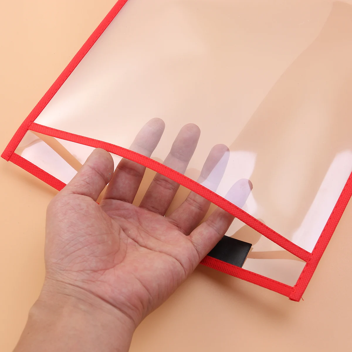 

30pcs Reusable Dry Erase Pockets Pvc File Transparent Sewing Bags For Office School Learning Teaching Supplies Folder Inserts