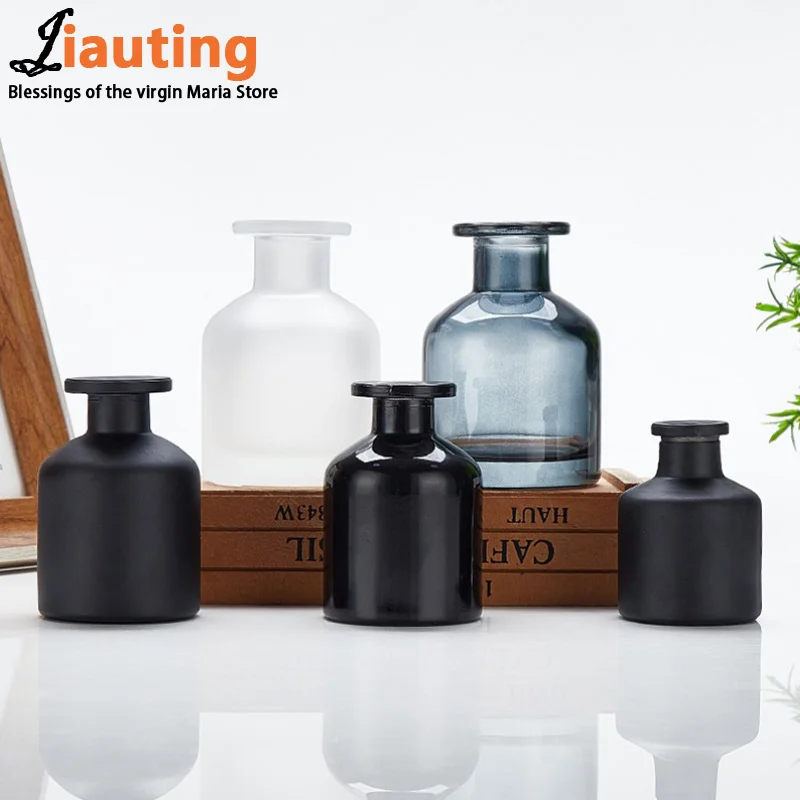 1Pcs 50ml Home Fragrance Diffuser Bottle Party Gifts Glass Container Reed Diffuser Essential Oil Bottle Oil Diffusers Sticks