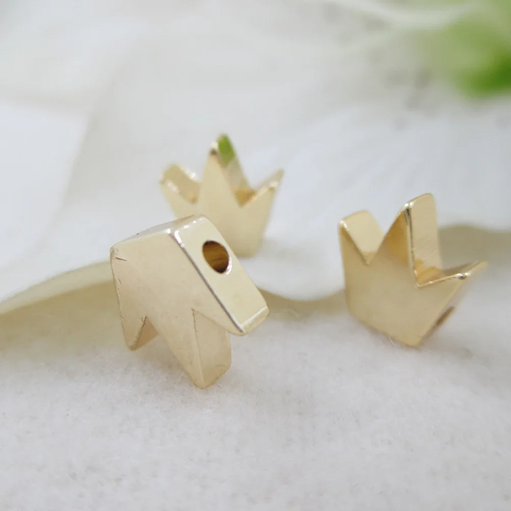 

20 шт. уникальные медные бусины с короной 5x5 мм DIY ювелирные изделия ручной работы аксессуары ожерелье браслет бусины DIY ювелирные аксессуары