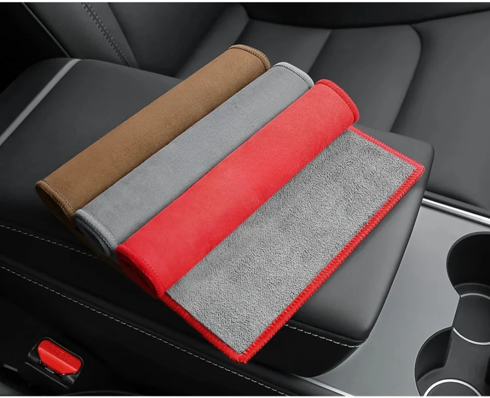 for Tesla Model 3 S X Y Microfiber Cleaning Towels Thicken Double Layer Soft Drying Cloth Towel Care Detailing Towel Wash Rags