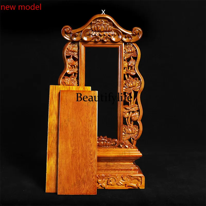 DD182Spirit master card ancestral ranking card household mahogany ancestral hall god master card