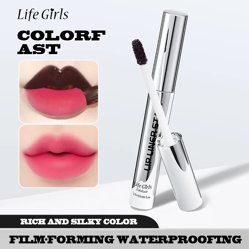 Life Girls ColorLock Lip Liner Stain, struccante per labbra, trucco naturale, lucidalabbra rimovibile, impermeabile e antiaderente per tazze