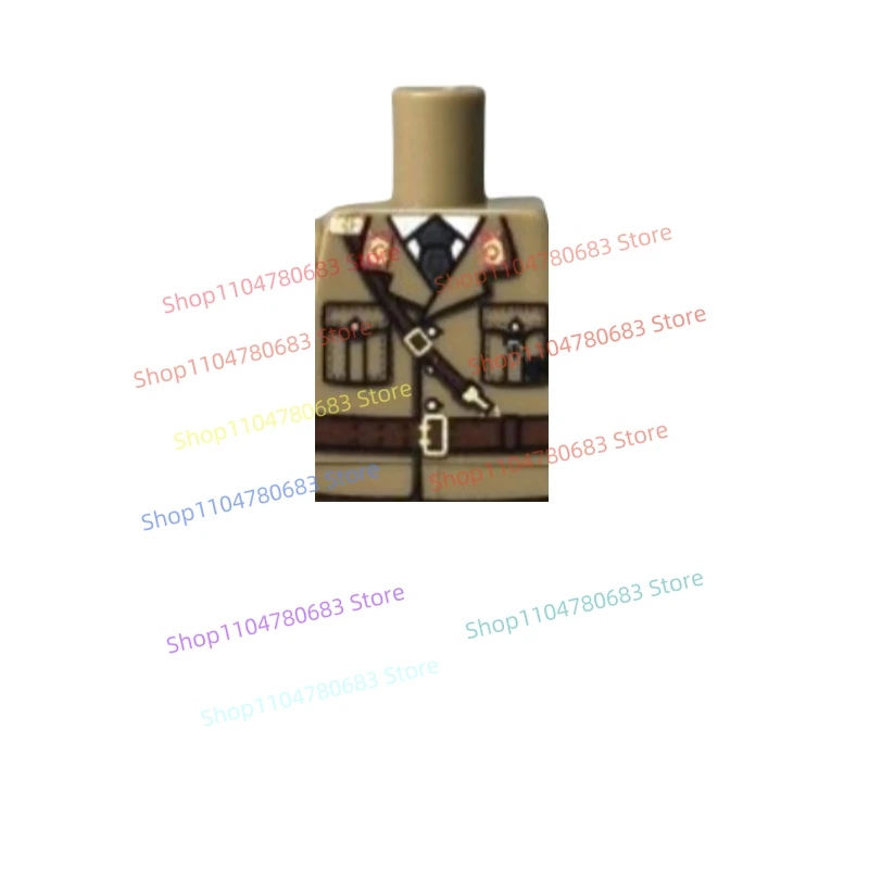 MOC New Building Block Doll Mini Doll Coat Uniform German Officer Toy Gift Ornaments Collection