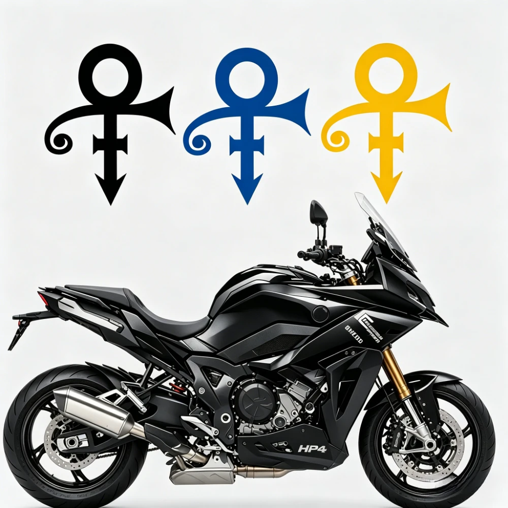 

Car Sticker Waterproof Easy to Install No Residue Prince Logo Fishing Bait Boat Hobby Window Accessories 12cm