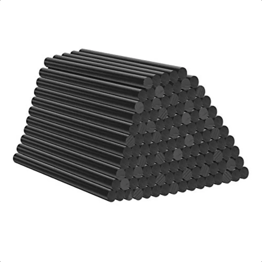 

: Black Hot Glue Sticks 4 x.27 120Bulk Pack Ultra Bond Hot Melt Adhesive Mini Glue Gun Sticks For All Temperature Glue Guns