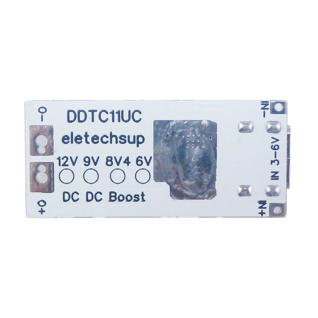 14W DC TYPE-C Boost DC-DC Converter Voltage Regulator for Arduino Router Wifi IP Camera NAS Network Disk 5V to 6V 8.4V 9V 12V