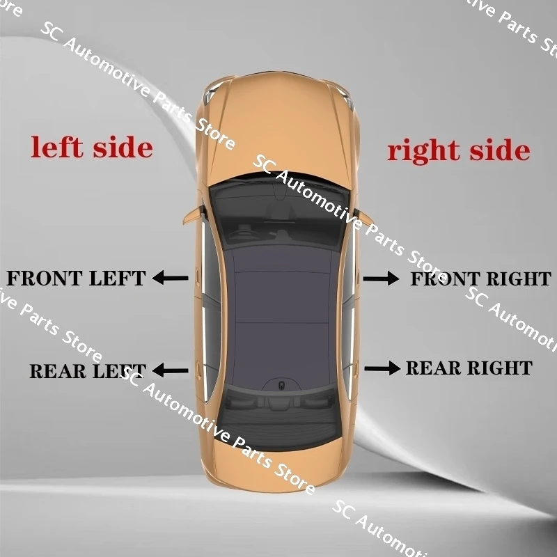 Car Door Check Restrict Stop For Toyota YARIS VIOS P15 US Version 2014-2022 68610-0D131 68610-0D170 68630-0D170
