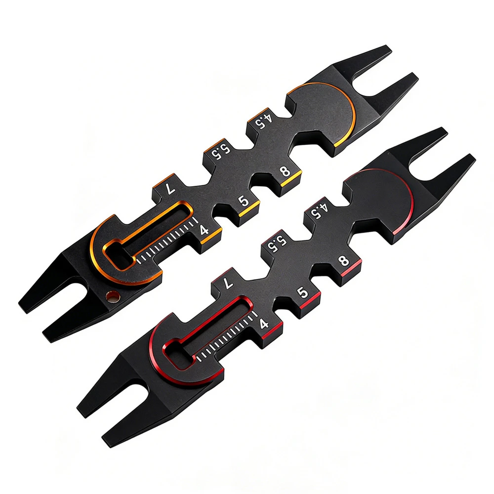 Aluminum Ball End Remover Tie Rod Adjustment Tools Multipurpose 4/4.5/5/5.5/7/8mm Wrench Repair Tools For RC Model Car Buggy