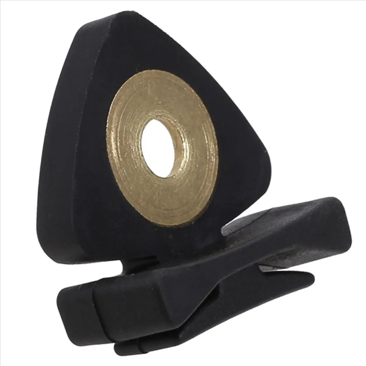 TUREBG 2X Professional Violin Mute Practice Muter for 4/4 3/4 1/2 Violino Viola Practice Accessories, Black