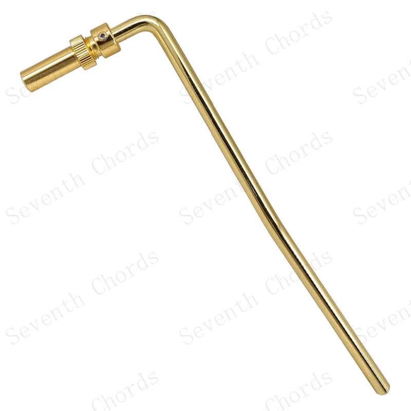Hohlkörper-Einsatz für Gitarren ohne Kopfplatte, Vibrato-Brücke, Vibrato-Hebel, Vibraphon, Vibrato-Hebelstange, Vibrato-Hebelhalterung. – Detail 11