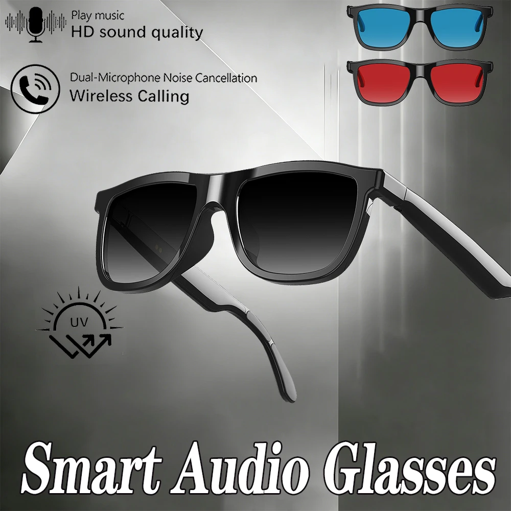 

Умные беспроводные аудиоочки 2026 BT E05C с функцией звонков и воспроизведения музыки, с электрохромными линзами, для активного отдыха