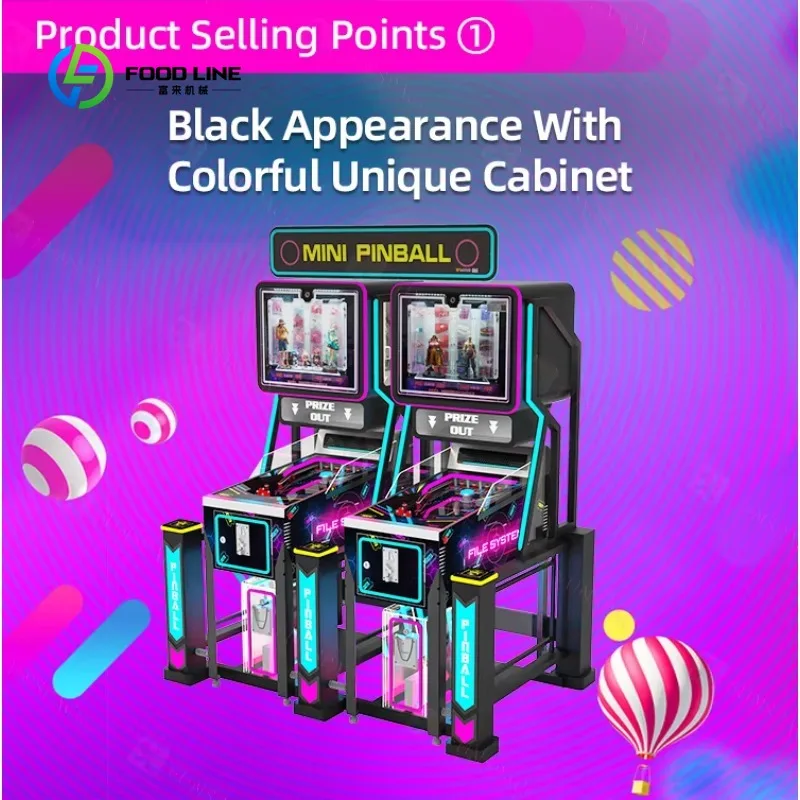 Customized Coin Operated Indoor Arcade Classic Electronic Pinball Machine Flippers Mini Pinball Game Machines for Sale