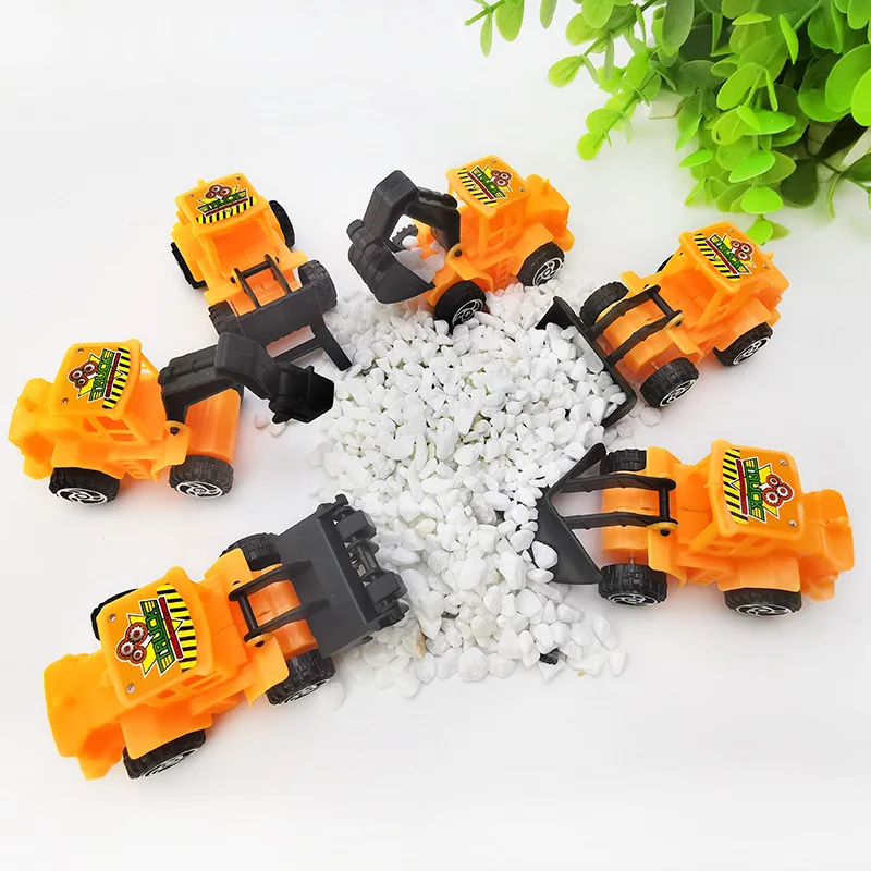 Construction Birthday Party Decoration Excavator Vehicle Theme Tableware Cups Plates Tractor Truck Balloons Supplies For Kids