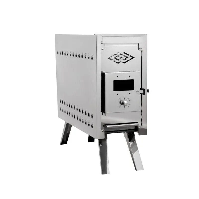 

Stainless steel folding firewood sauna stove camping tent portable equipment
