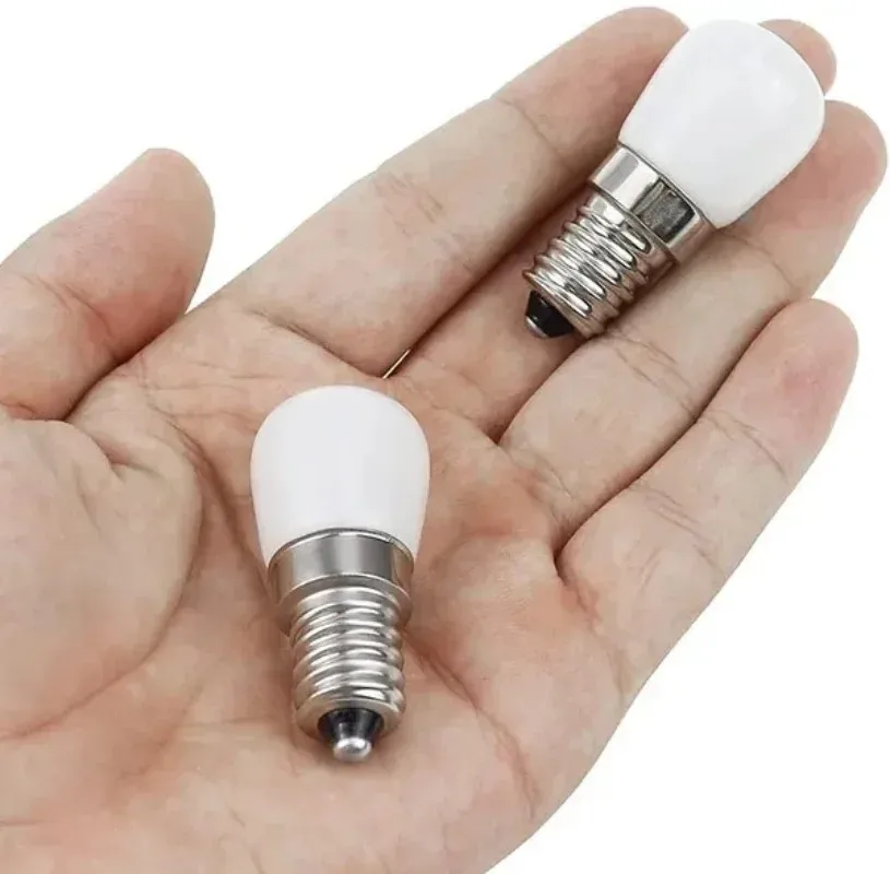 10PCS Dimmable E14 LED Refrigerator Bulb 220V Mini LED Bulb 3W Screw Bulb for Refrigerator Display