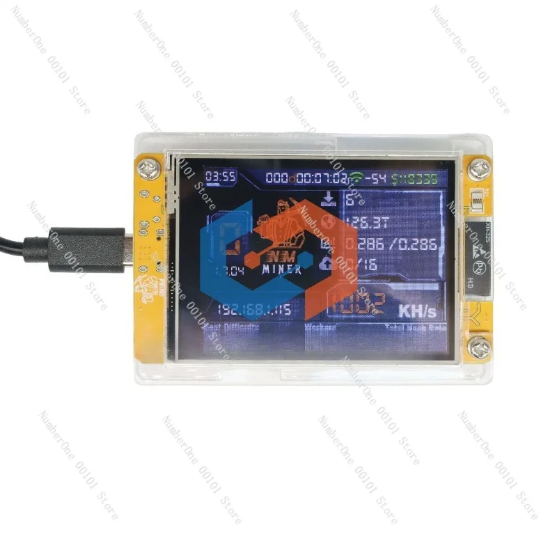 NMMiner NerdMiner V2 Upgraded 2.8-inch Smart Display 1010KH/S Hash Rate