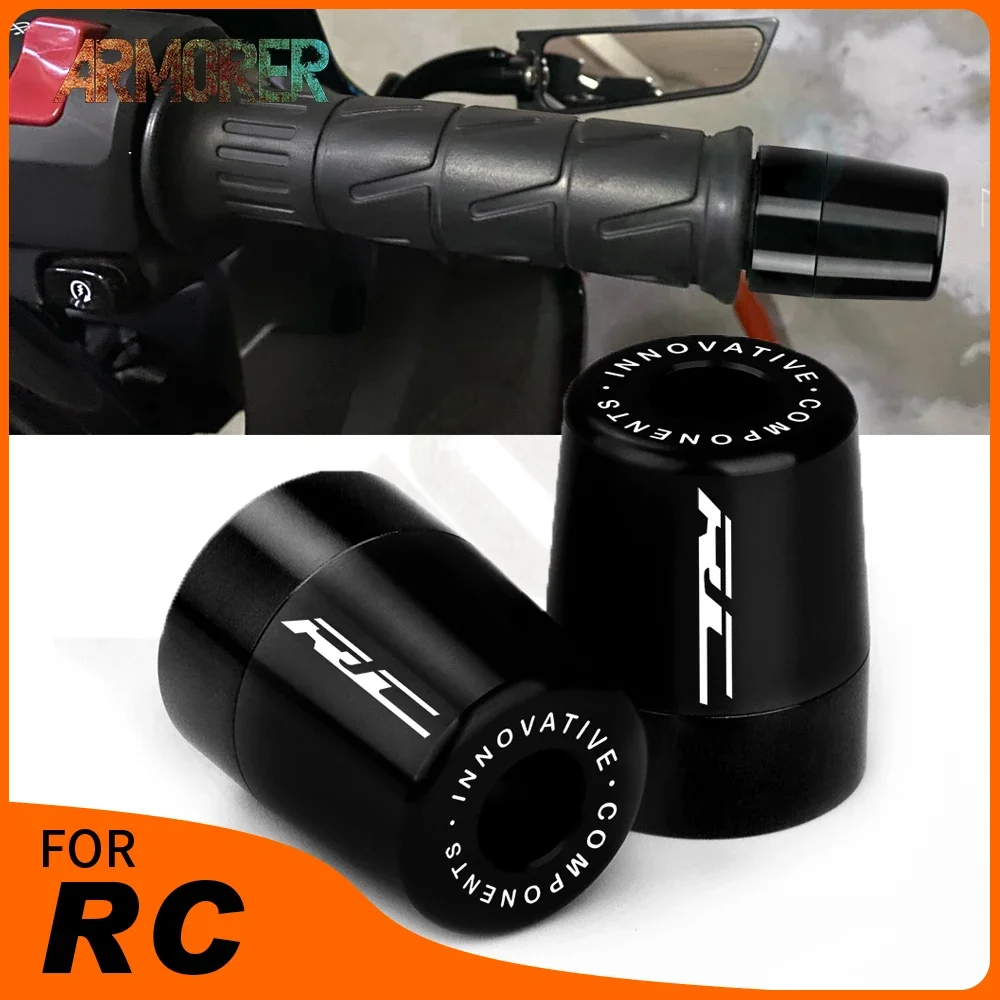 Motorcycle Accessories For KTM RC 125 200 390 RC390 RC125 RC200 CNC Aluminum Handlebar Grips Handle Bar Grip End Cap Plug