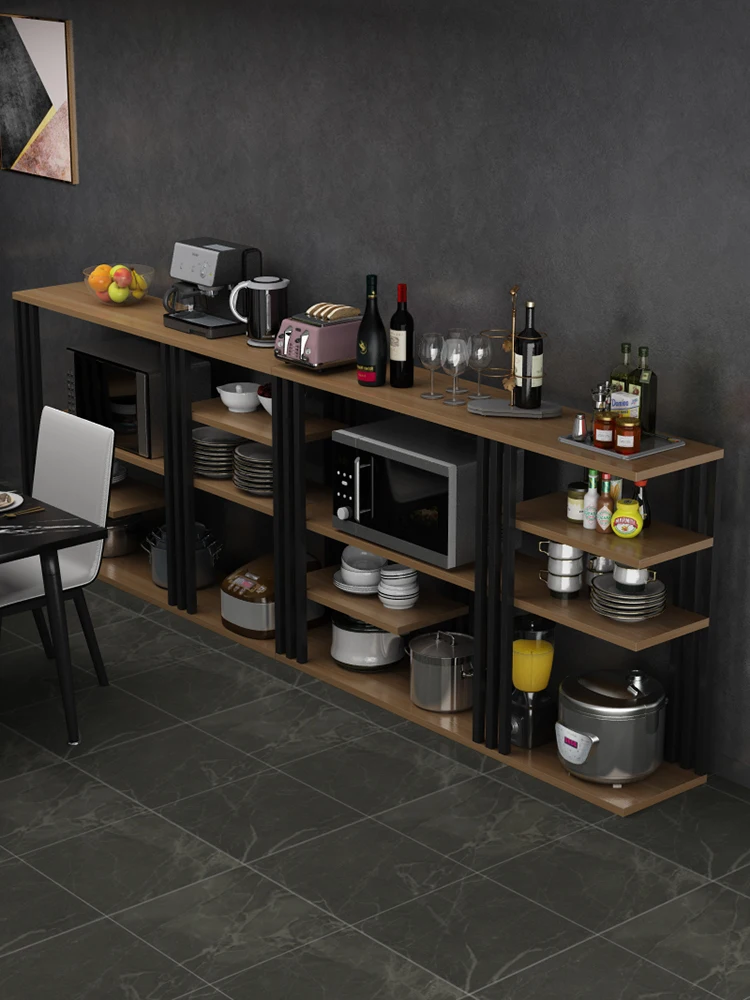 Dinner Side Cabinet, Wine  , Integrated Wall Facing, Modern and Simple Side , Storage Cabinet, and Household Use
