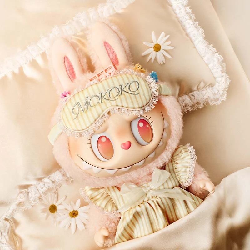 

Original POP MART Wake Up Mokoko Series Height: 33 Cm Trendy Toys Lovely Desktop Surprise Birthday Gift