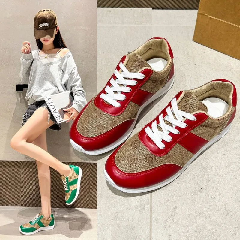 

2025 модные брендовые дизайнерские кроссовки для мужчин и женщин, роскошные высококачественные туфли на платформе, дышащая повседневная обувь на толстой подошве