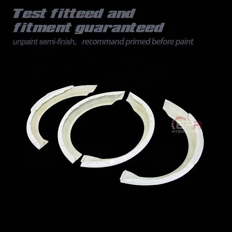 

suitable for Fender Flares 4Pcs for MINI HATCH HARDTOP F56 Cooper S Type Fiber Glass Material (Front +25mm, Rear +35mm, fit JCW