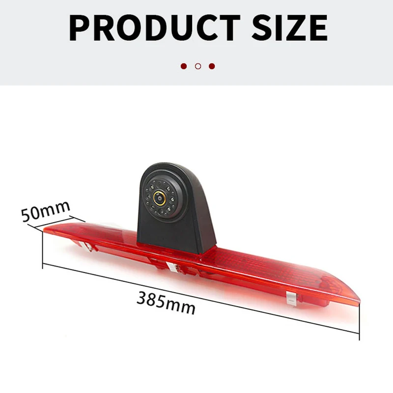 AHD 1080P Car Brake Light Rear View Reverse Camera For Ford Transit van 2015-2020 Waterproof Night Vision Backup Camera