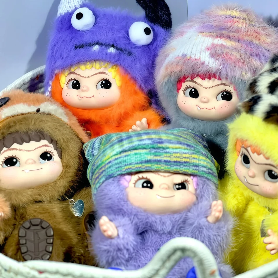 

Wakuku Fuzzy Trendy Fun Party Blind Box Cute Wakuku Action Mystery Box Figure Cute Doll Bag Surprise Bag Pendant Doll Gift Toys