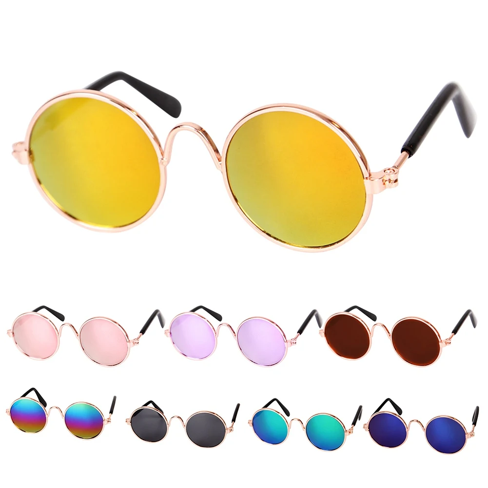 Pet Sunglasses Funny Cat Sunglasses Small Dog Sunglasses Classic Retro Sunglasses Eyewear Photos Props Accessories Cosplay Glass