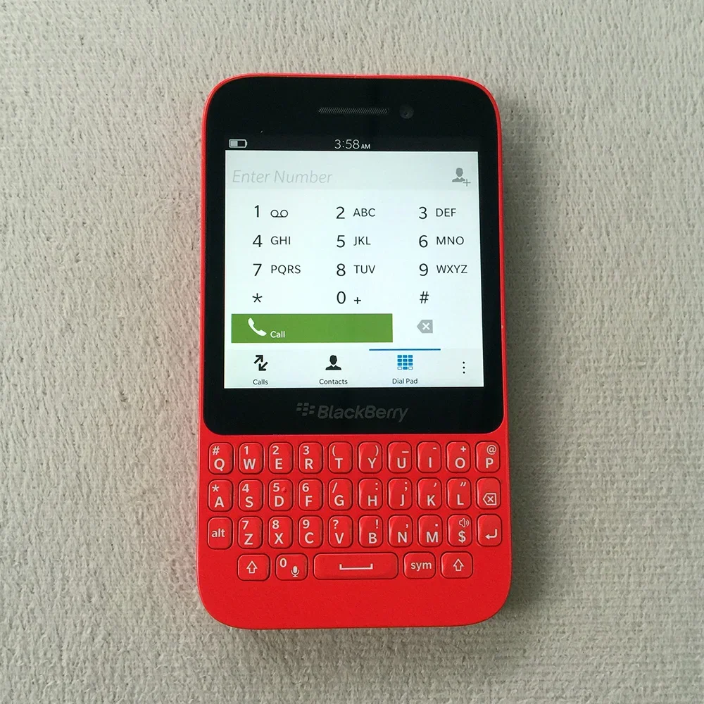 Blackberry Q5 ロック解除オリジナル 2GB RAM 8GB ROM GSM 4G LTE 携帯
