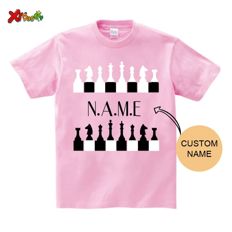 Chess Player Chess Master Chess Retro Vintage International Chess Shirt Family Matching Clothes Custom Name T Shirt Kids Clothes