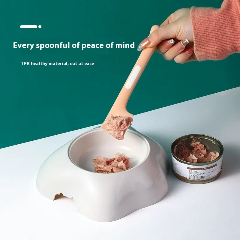 Pet Feeding Tool Wet Food Dispenser Cat Food Squeeze Spoon Dog Feeder Easy to Use Pet Supplies for Cats And Dogs