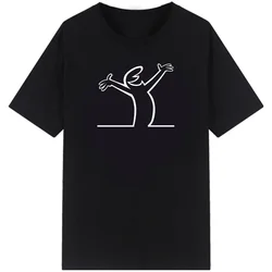 T Shirt La Linea The Line Osvaldo Cavandoli TV Men Women Style Streetwear Tee Round Neck Casual Tops Happy Fashion Camisetas