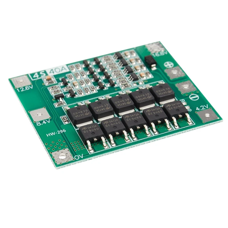 3x 4S 40a li-ion bateria de lítio 18650 carregador pcb bms placa de proteção para o módulo da pilha do motor de broca 14.8v 16.8v lipo