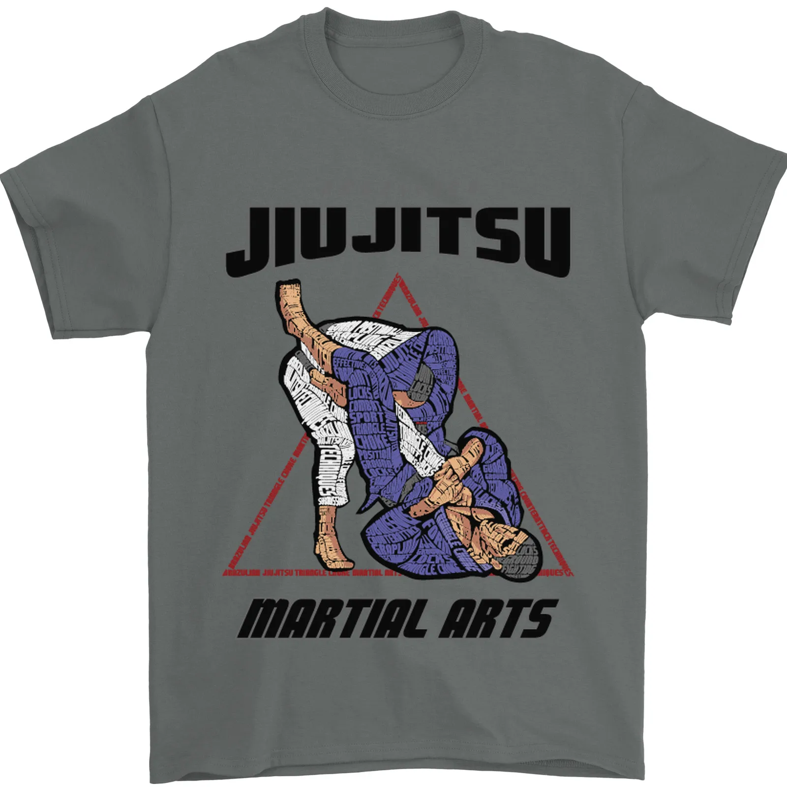 جيو جيتسو كلمة سحابة MMA مختلط فنون الدفاع عن النفس تي شيرت امرأة رجل الصيف موضة عادية القطن الجرافيك تي شيرت الشارع الشهير بلايز المحملة