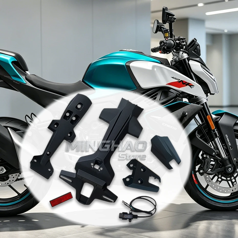 New For CFMOTO 450NK 450SR 450SRS Rear Fender CF400-7 Rear Wheel Mud Plate Bracket Plate Frame motorcycle accessories