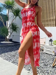 3 Piece Triangle Halter Bikini Set Swimsuit & Swimdress Skirt Sexy Swimwear Women 2026 Bathing Swimming Suit Female Summer Beach