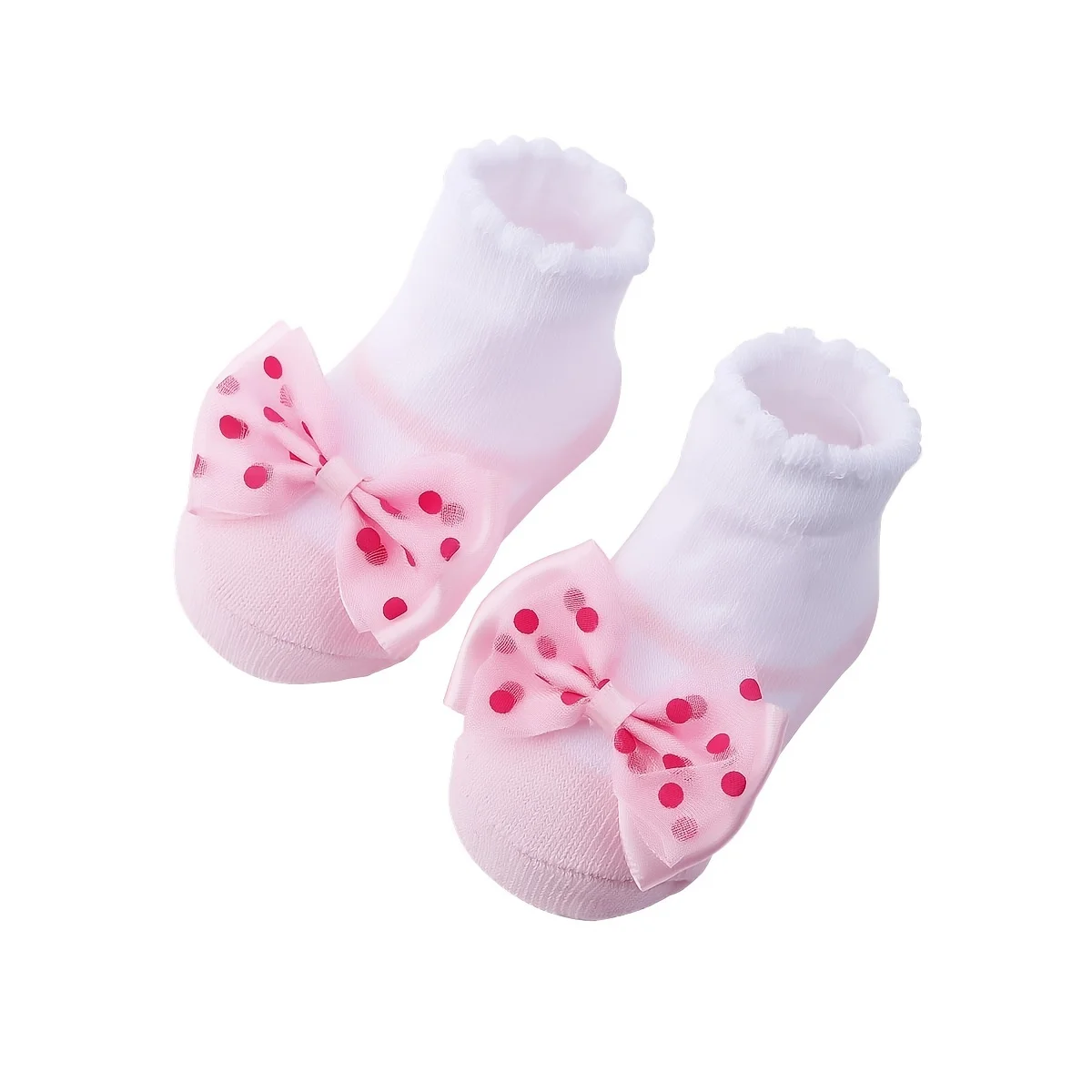 1Pair Newborn Baby Socks Infant Cotton Socks Baby Girls Lovely Short Socks Clothes Accessories For 0-24Month