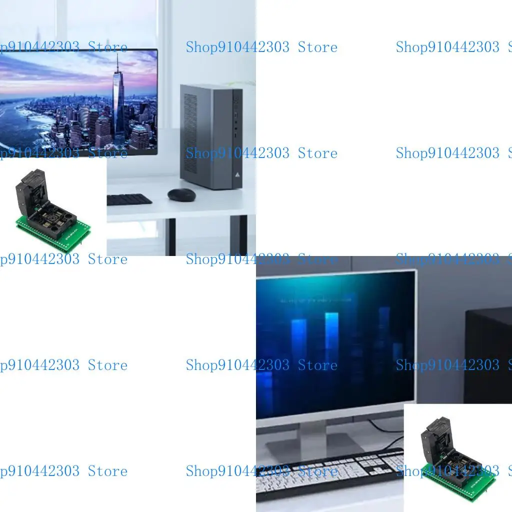 L4MD QFP48 to DIP48 Adapter Socket Stable Connection for Efficient Programming and Testing