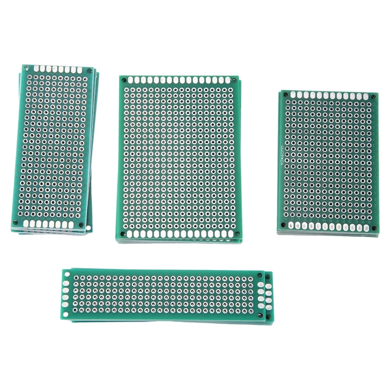 20Pcs Double-Sided Spray Paint Pcb Board Prototype Kit PCB Board Prototyping Kit Dual Panel Kit For Diy 4 Sizes