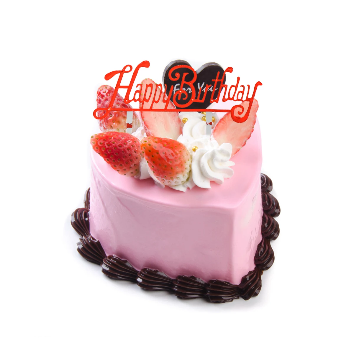 

100 PCS Birthday Cards Turner Topper Toppers Cake Decoration Glitter Cupcake Flash