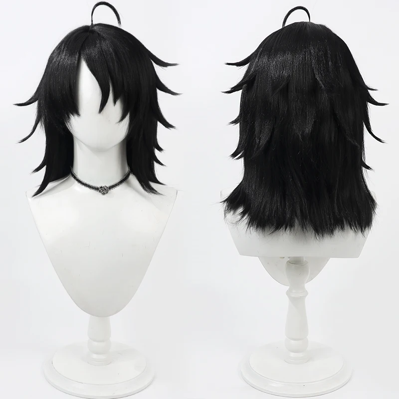 Anime Game Identity V New Survivor Patient Emil Cosplay Wig Heat Resistant Synthetic Hair Halloween Role Play Party Carnival