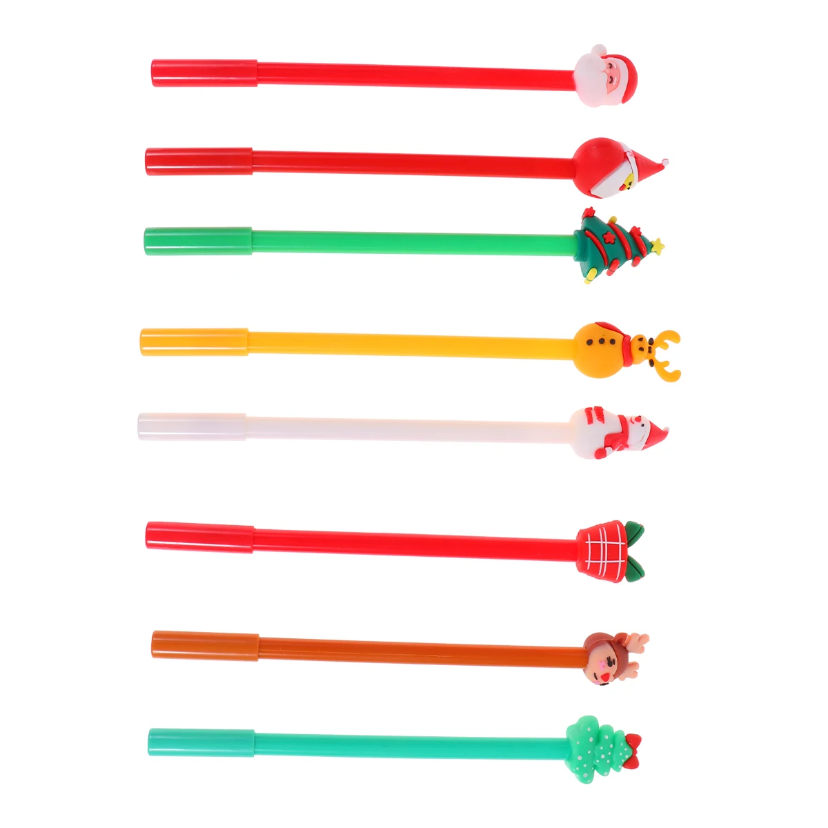 

24 шт., рождественская гелевая ручка, мультяшная ручка для письма, тонкий наконечник, идеально подходит для детей, студентов, рождественский подарок, рождественский подарок