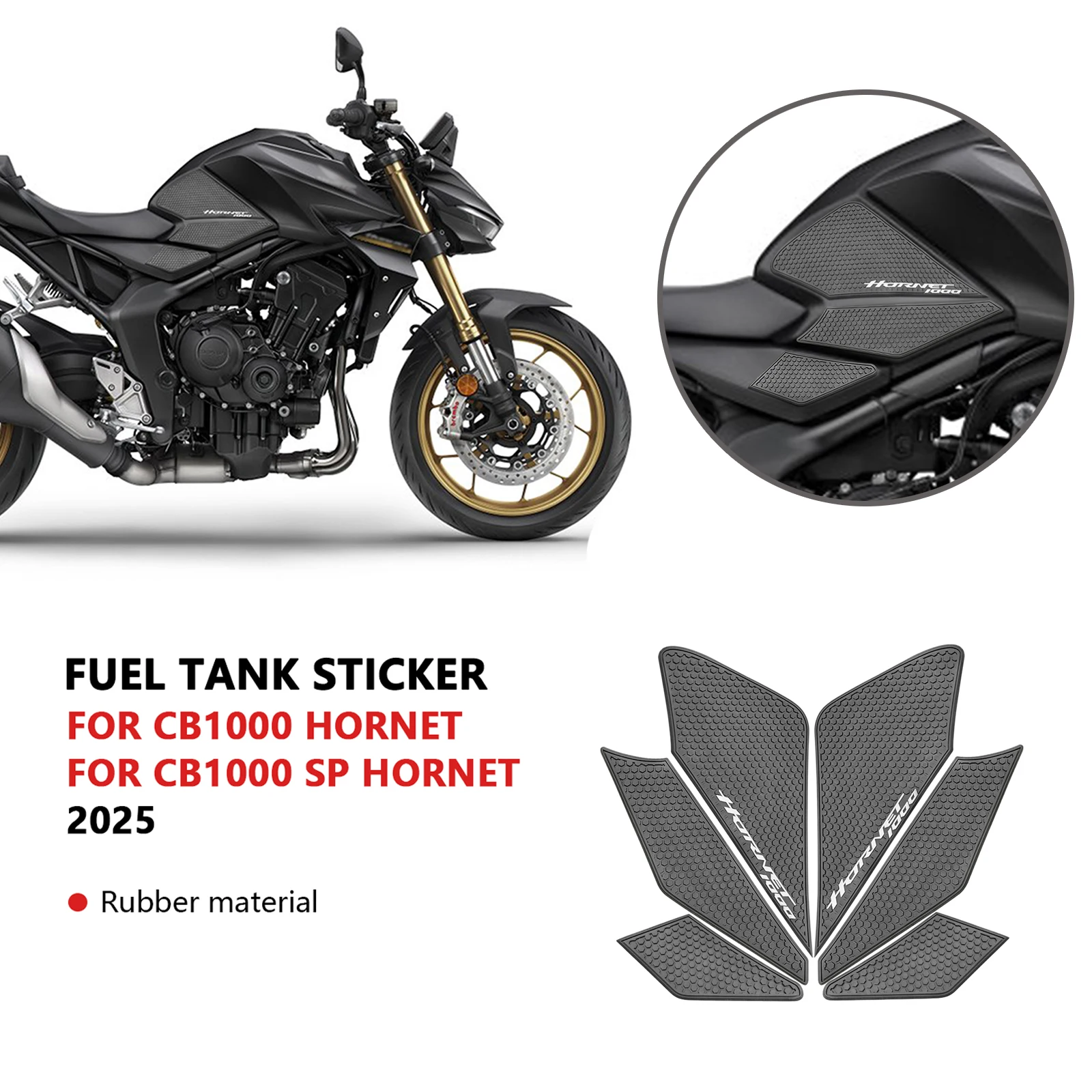 

Для CB1000 Hornet CB 1000 Hornet SP 2025 новые аксессуары, наклейки на топливный бак, накладки на топливный бак мотоцикла, тяговые накладки на топливный бак