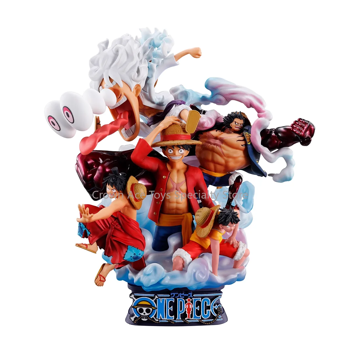 MegaHouse-Luffy Gear Fifth Sun God, Anime Manga Figures Toys, Gifts Model, A FORTUNE, One Piece, Chimlaissée DRACI-Action, PVC