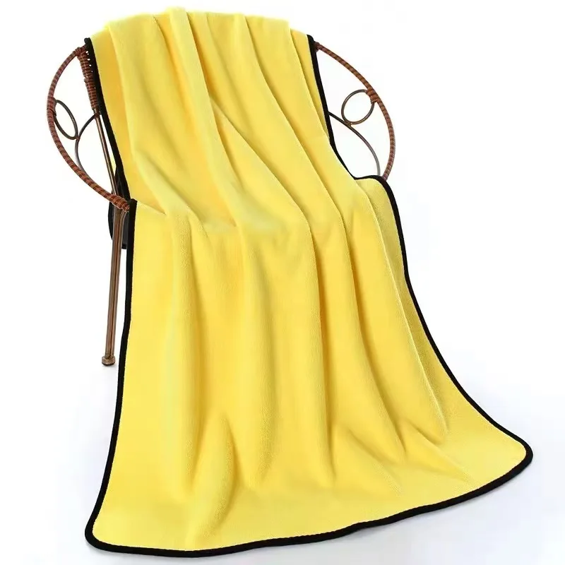 

2025 new pet towel dog cat absorbent quick drying bath towel thickened pet bath towel