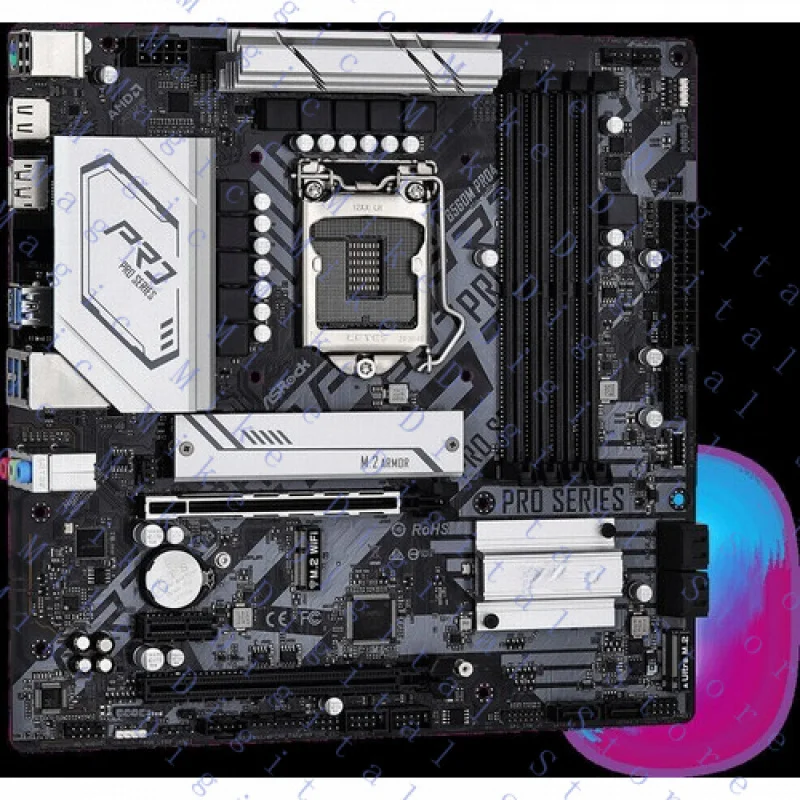 

UU for ASRock B560M Pro4 LGA1200 M-ATX Motherboard Intel B560 Chipset DDR4 PCIe 4.0