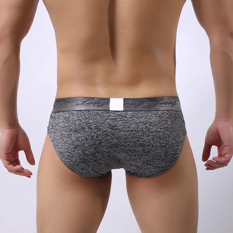 

Men's Sexy Briefs Comfy Breathable Pouch Underpants Soft Hight Cut Underwear Solid Hip Lift Panties Summer Breath Lingerie New