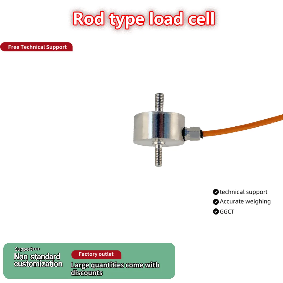 Miniature Pull Pressure Sensor Kit with Weighing Display Meter Stainless Steel Tension Sensor 2-way  Relay Output 220V